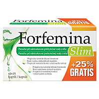 FORFEMINA Slim odvodnenie tela 25% GRATIS 75 kapsúl