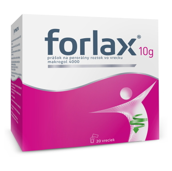 FORLAX 10 g 20 vreciek