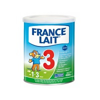 FRANCE LAIT 3 Mliečna výživa pre rastúce deti od 1 do 3 rokov 400 g