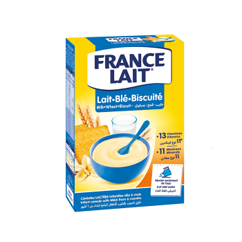 FRANCE LAIT Pšeničná mliečna kaša sušienková 250 g