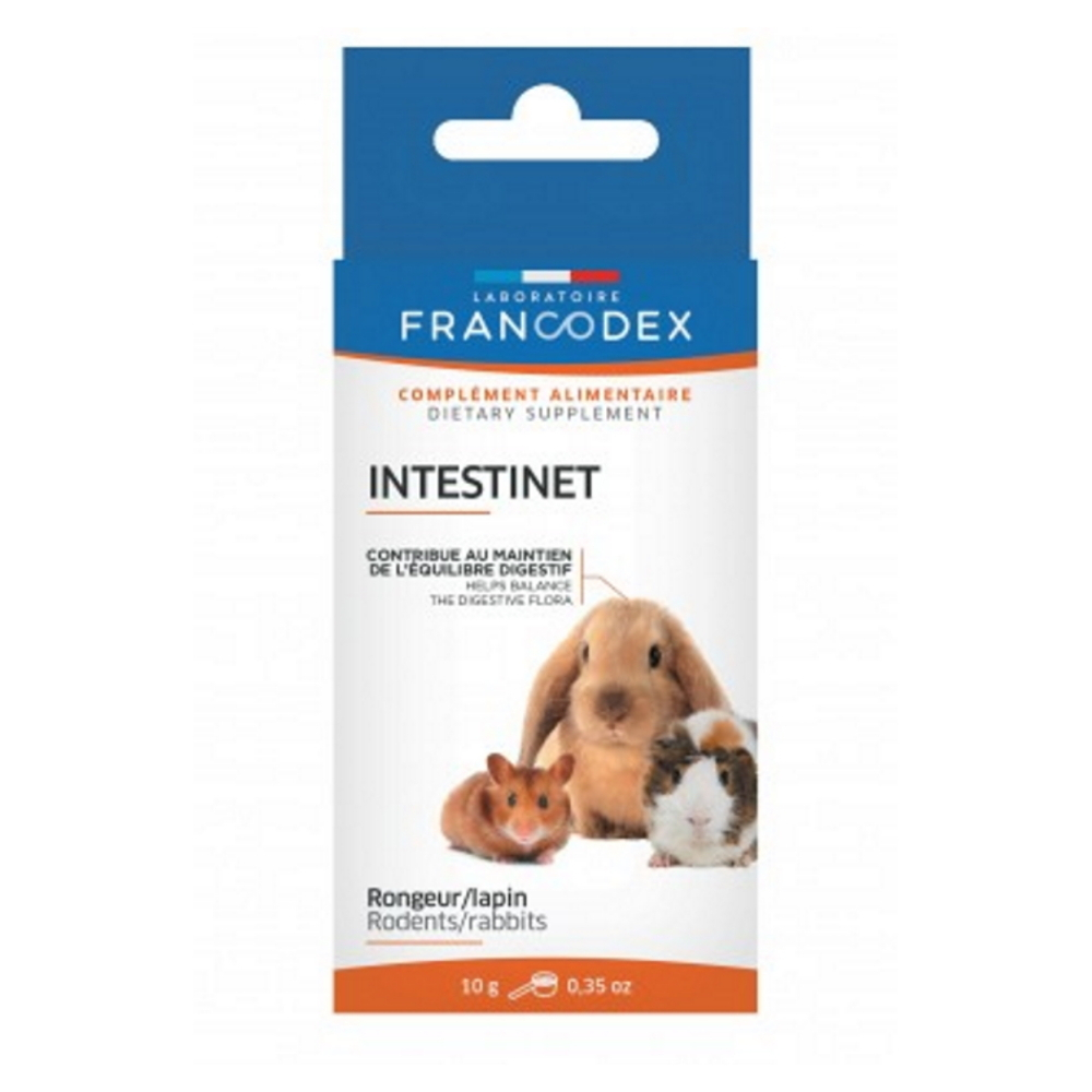E-shop FRANCODEX Intestinet pre hlodavce a králiky 10g