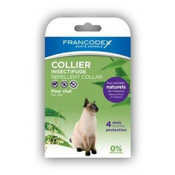FRANCODEX Repelentný obojok pre mačky
