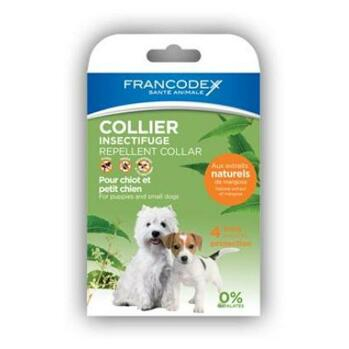 FRANCODEX Repelentný obojok pre malé psy a šteňatá