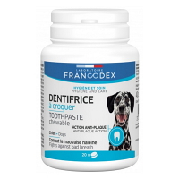 FRANCODEX Žuvacia zubná pasta v tabletách pre psov 20 tabliet