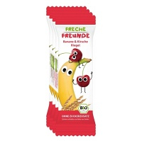 FRECHE FREUNDE Bio ovocná tyčinka banán a čerešňa 12m+ 4 x 23 g