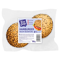 FREE DAYS Bezlepková hamburgerová žemľa sezam 2 kusy