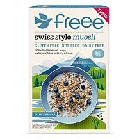 FREE Swiss style muesli bez lepku, mlieka a orechov 450 g