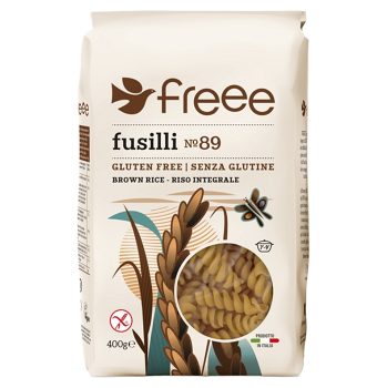 FREEE Vretená z hnedej ryže bez lepku 400 g (Ryžové cestoviny)