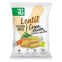 FREEYOU Lentil multigrain snack green onion bylinkové chipsy 70 g