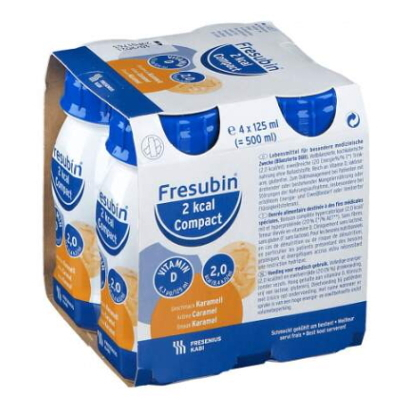 FRESUBIN 2 kcal DRINK príchuť karamelová 4 x 200 ml
