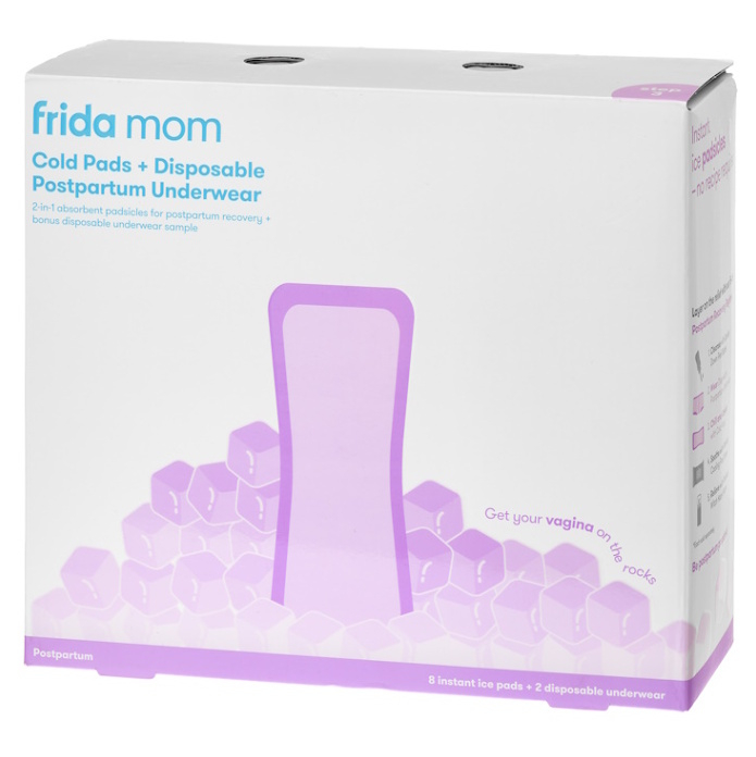 FRIDA MOM Chladiace absorpčné ice maxi vložky + nohavičky set