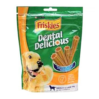 Friskies pochúťka pes DentalDelicious Med. & Large 200g