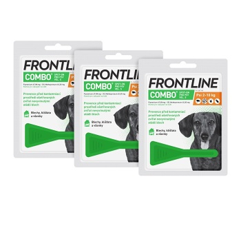FRONTLINE Combo Spot-On pre psy S (2-10 kg) 0,67 ml 3 pipety