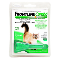 FRONTLINE Combo Spot-On pre mačky a fretky sol (na kožu) 1x0,5 ml FRONTLINE Combo Spot-On pre mačky a fretky sol (na kožu) 1x0,5 ml