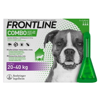 FRONTLINE Combo Spot-On pre psy L (20-40 kg) 3x2,68 ml