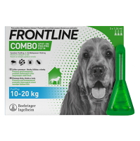 FRONTLINE Combo Spot-On pre psy M (10-20 kg) 1,34 ml 3 pipety