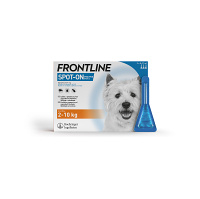 FRONTLINE Spot-On pre psy S (2-10 kg) 3x0,67 ml