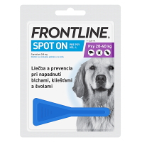FRONTLINE Spot-On pre psy L (20-40 kg) 2,68 ml 1 pipeta