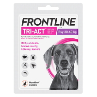 FRONTLINE Tri-Act Spot-On pre psy L (20-40 kg) 4 ml 1 pipeta