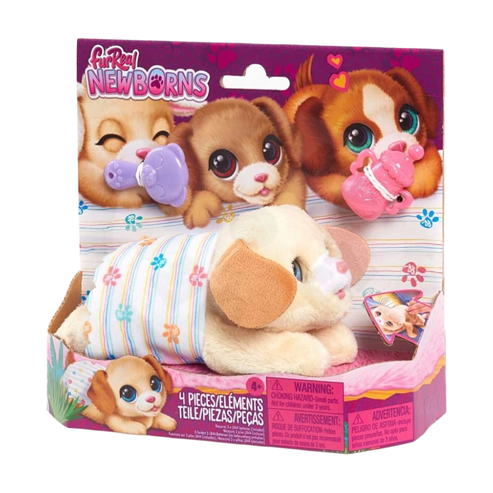 E-shop FUR REAL Newborns puppy plyšové interaktívne šteňa