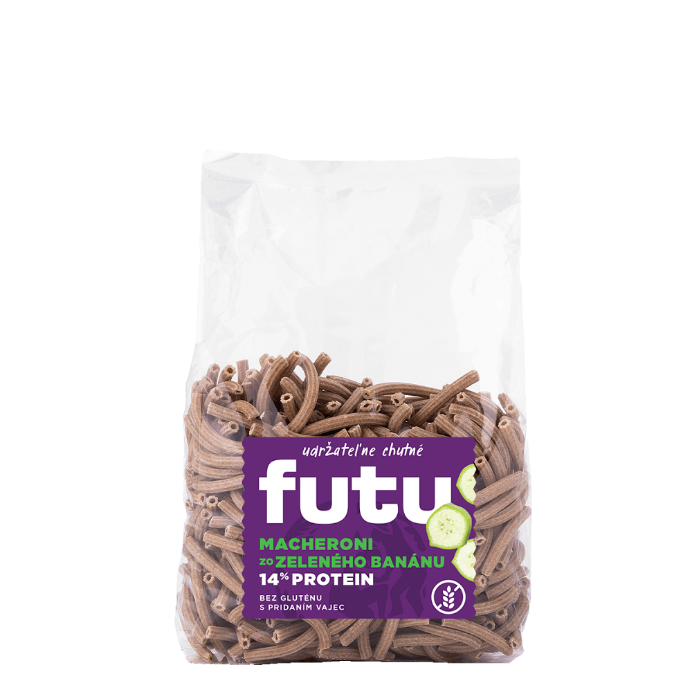 FUTU Macheroni makaróny zo zeleného banánu 250 g