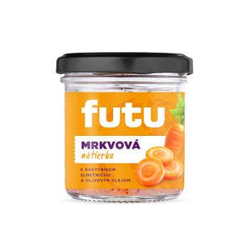 FUTU Mrkvová nátierka 140 g (Paštéty a nátierky) - Viaczložkové