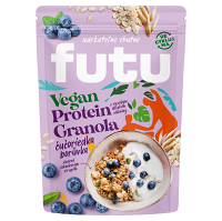 FUTU Proteínová granola s čučoriedkami vegan 350 g