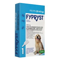 FYPRYST 268 mg PSY 20-40 kg roztok na kvapkanie na kožu pre psov (pipeta) 1x2,68 ml