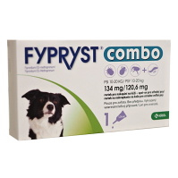 FYPRYST combo spot-on 134 mg/120,6 mg stredné psy 10-20 kg 1x1,34 ml