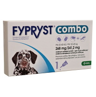 FYPRYST combo spot-on 268 mg/241,2 mg veľké psy 20-40 kg 1x2,68 ml