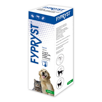 FYPRYST kožný sprej pre mačky a psov 2,5 mg/ml 100 ml