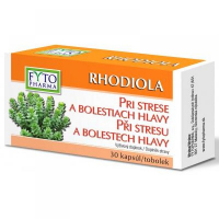 FYTOPHARMA Rhodiola kapsuly pri strese a bolestiach hlavy 30 kapsúl FYTOPHARMA Rhodiola kapsuly pri strese a bolestiach hlavy 30 kapsúl