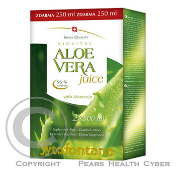 HERB-PHARMA Aloe vera juice fytofontana 2 x 500 ml