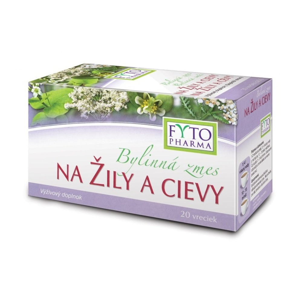 FYTOPHARMA Bylinná zmes na žily a cievy 20 sáčkov kúpite na Mojalekaren.sk