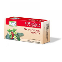 FYTOPHARMA Kotvičník + schizandra na podporu vitality 30 kapsúl FYTOPHARMA Kotvičník + schizandra na podporu vitality 30 kapsúl