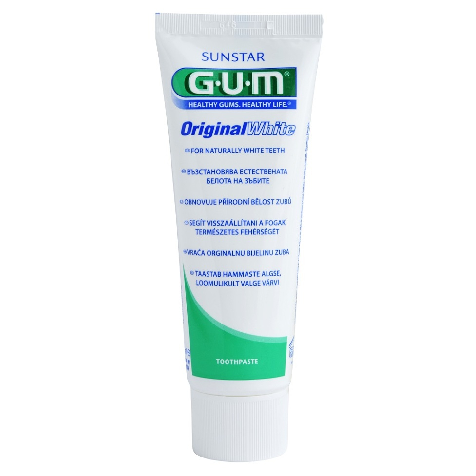 G.U.M Original White zubná pasta 75 ml kúpite na Mojalekaren.sk