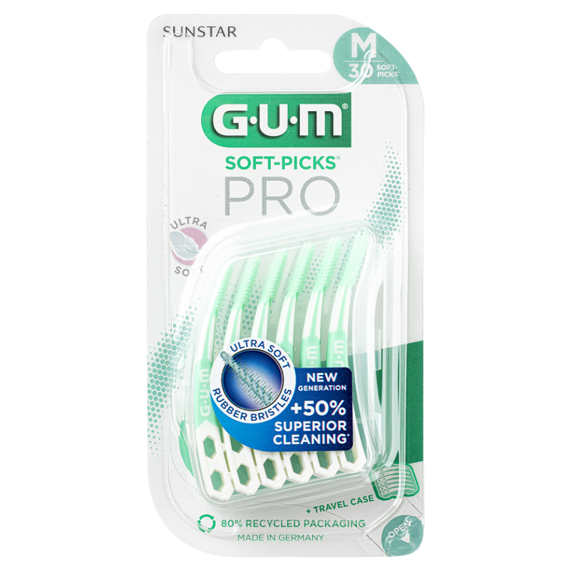 G.U.M Soft-Picks PRO Medzizubné kefky Medium v ​​blistri 30 kusov