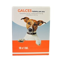GALCES tablety pre psy 10 ks