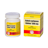 GALVEX Calcii carbonas 500 mg 50 tabliet
