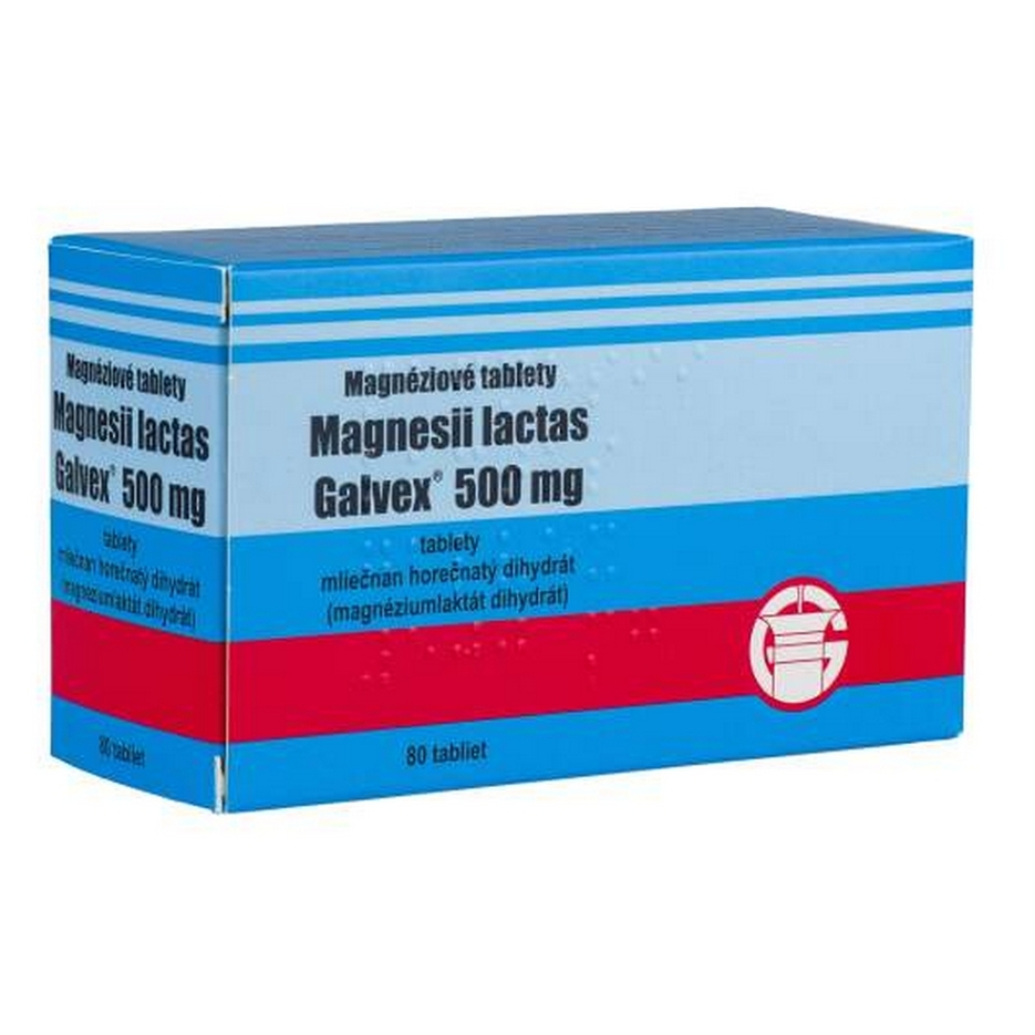 GALVEX Magneziové tablety 500 mg 80 tabliet kúpite na Mojalekaren.sk