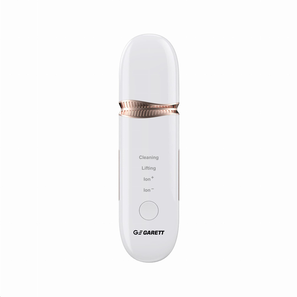 GARETT ELECTRONICS Beauty Sonic Scrub Cavitation peelig ultrazvuková špachtľa biela