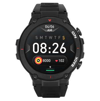 GARETT ELECTRONICS Smartwatch GRS čierne inteligentné hodinky (Chytré hodinky)