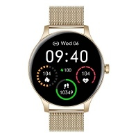 GARETT ELECTRONICS Smartwatch Classy zlatá oceľ chytré hodinky