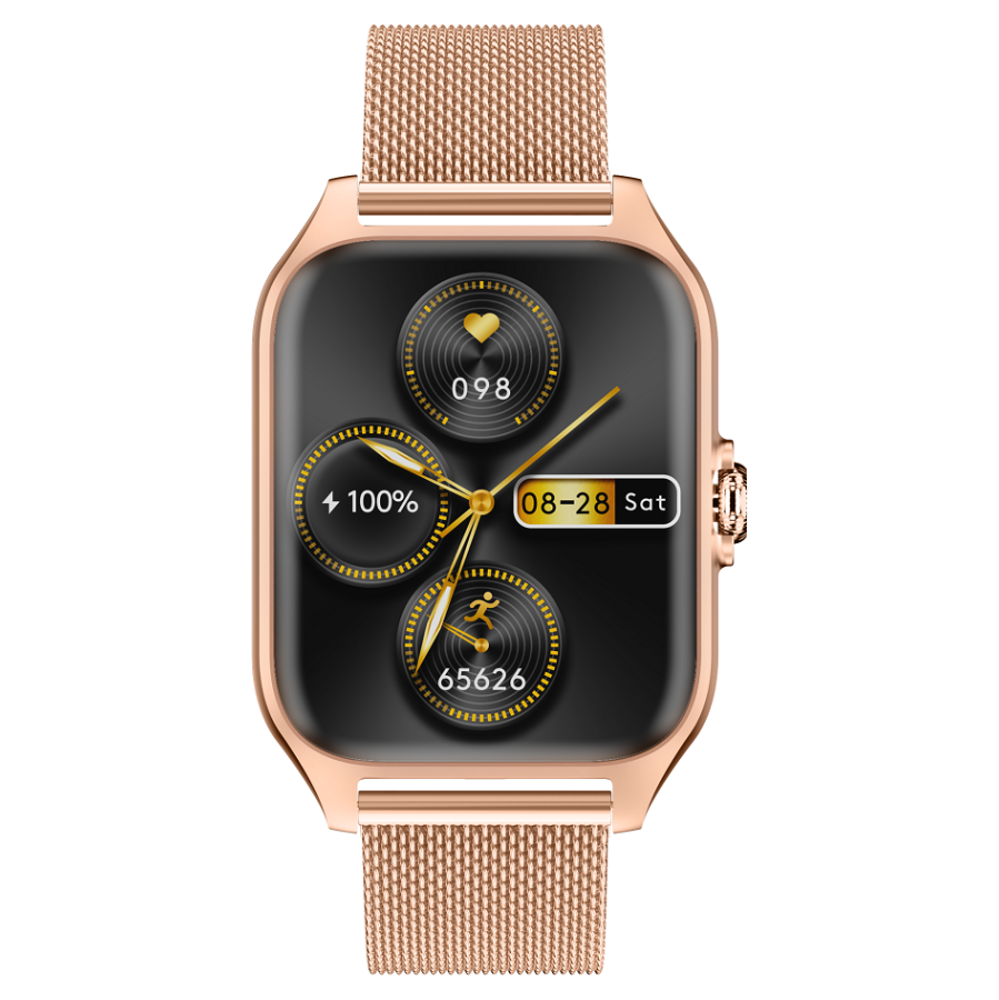 E-shop GARETT Smartwatch GRC Activity 2 gold šikovné hodinky