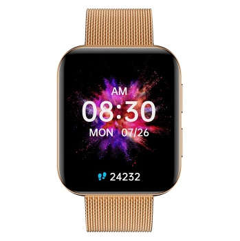 GARETT Smartwatch GRC MAXX Gold steel Inteligentné hodinky
