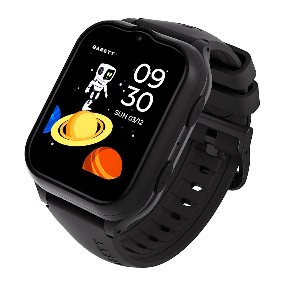 E-shop GARETT Smartwatch kids eSIM 4G black inteligentné hodinky