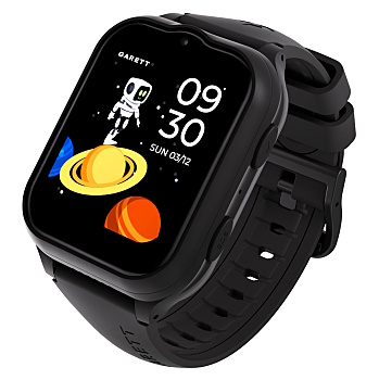 GARETT Smartwatch kids eSIM 4G black inteligentné hodinky (Chytré hodinky) - Digitálny/e