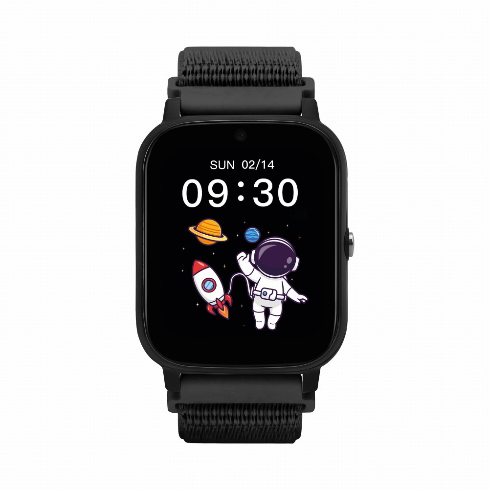 E-shop GARETT Smartwatch Kids Tech 4G Black velcro Inteligentné hodinky