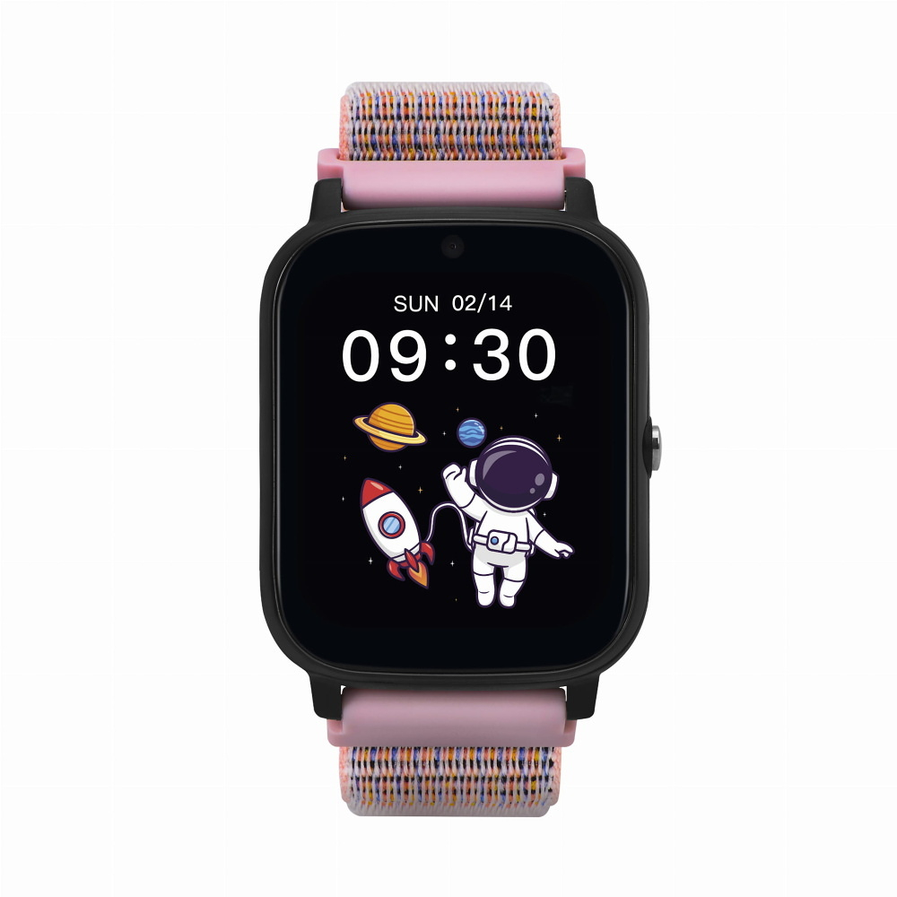E-shop GARETT Smartwatch Kids Tech 4G Pink velcro Inteligentné hodinky