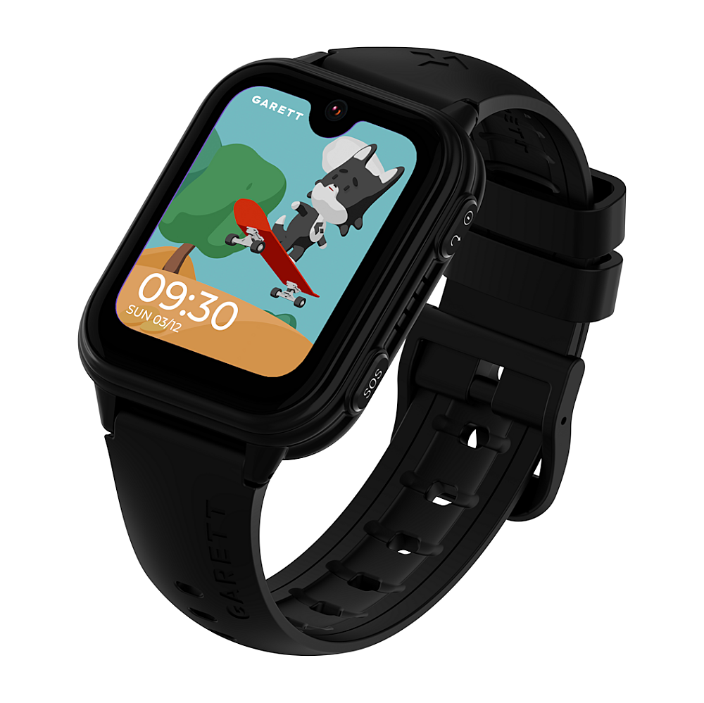 E-shop GARETT Smartwatch kids vibe 4G amoled black inteligentné hodinky